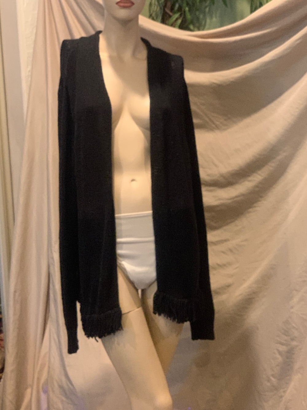 Loft cotton blend cardigan sweTer